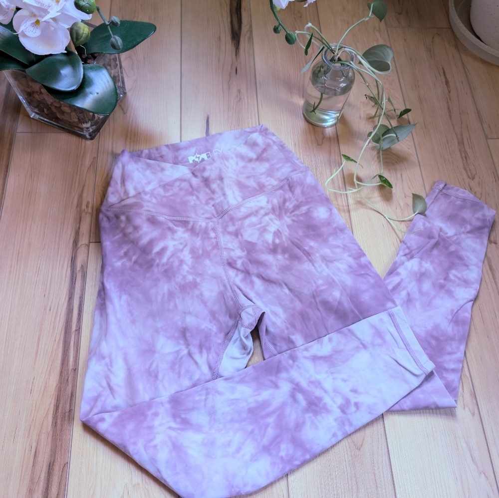 POPFLEX Crisscross Marble Leggings